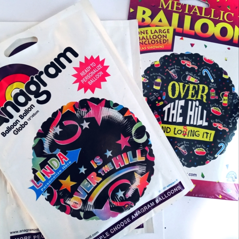 THREE Over The Hill Balloons